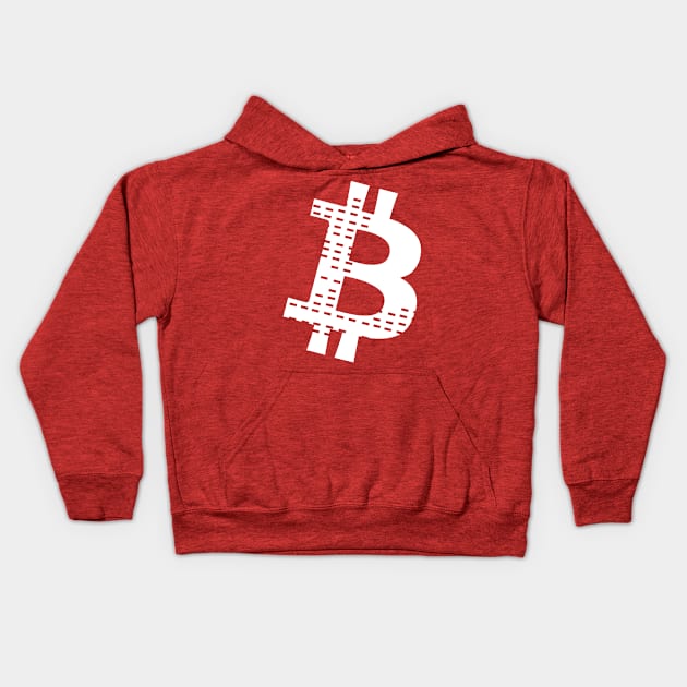 Bitcoins Kids Hoodie by Karpatenwilli